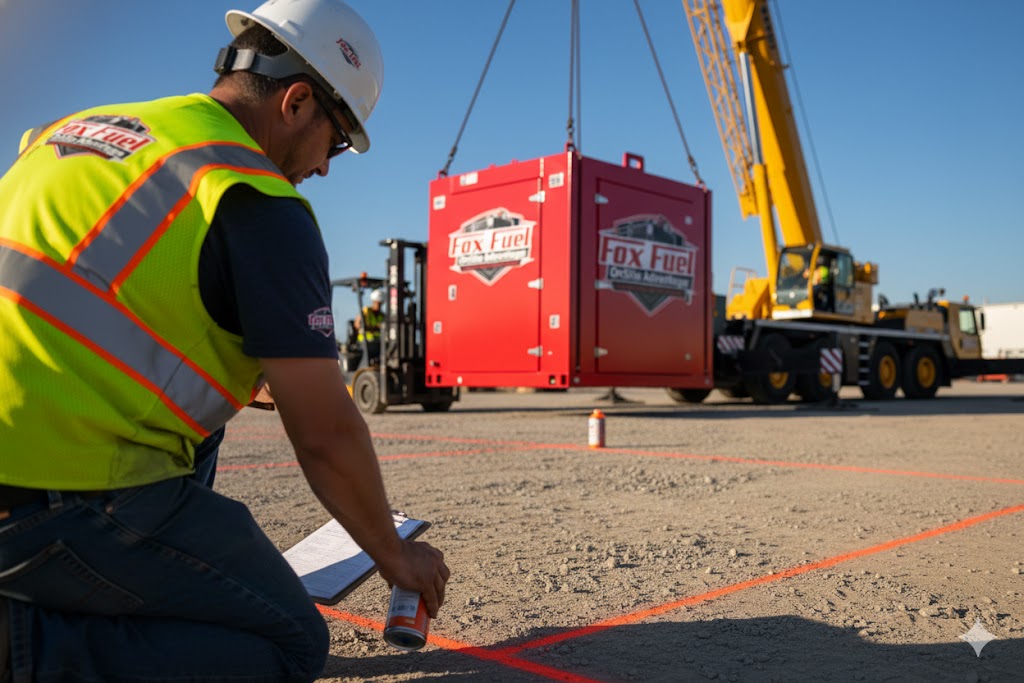 Double wall industrial tank